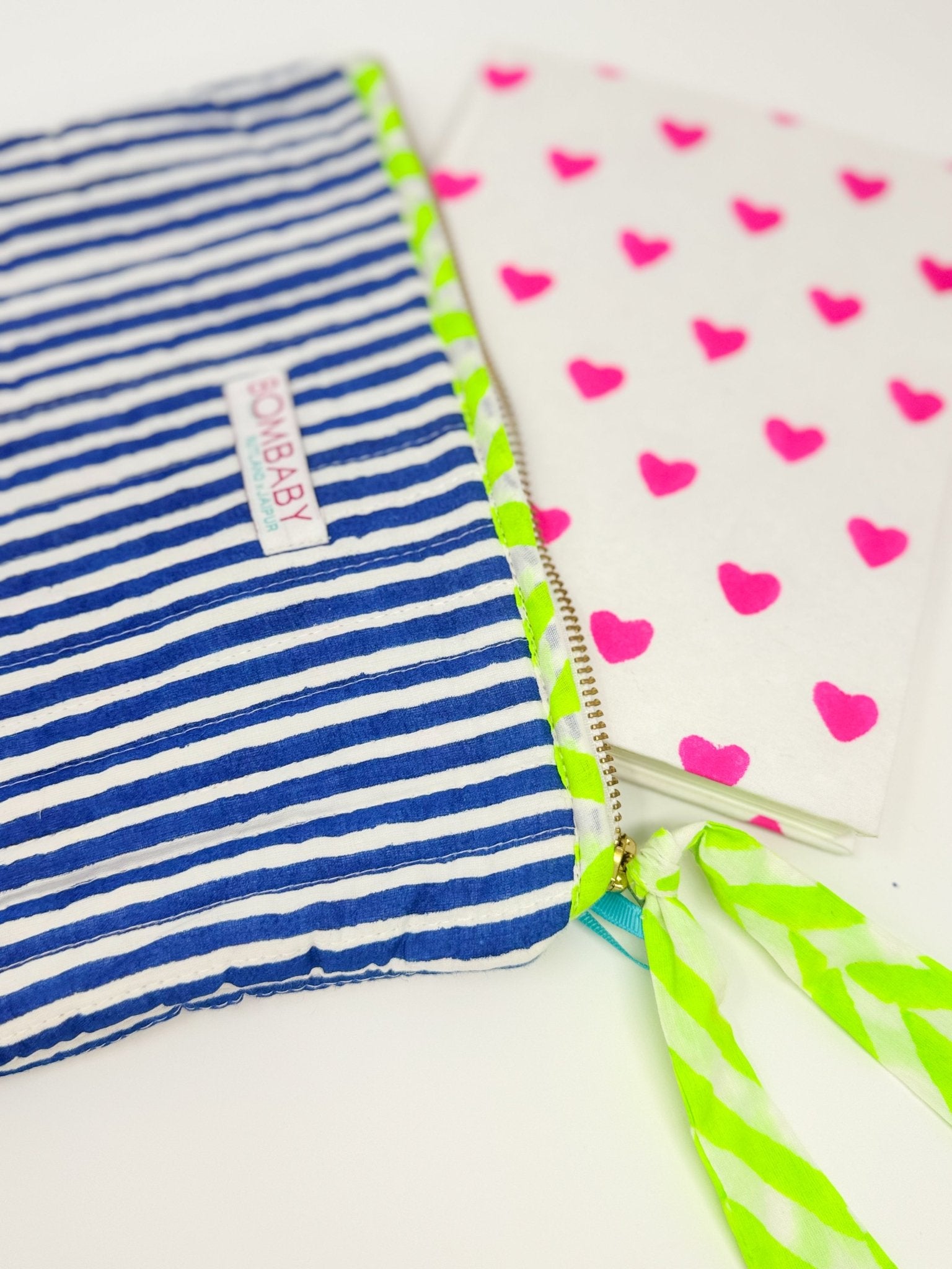 Quilted Pouch &amp; Journal Gift Set | Ltd Ed Gift For Teachers - Bombaby