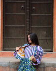 Quilted Ruffle Jacket | Tess - Bombaby