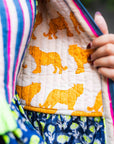 Quilted Ruffle Jacket | Tess - Bombaby