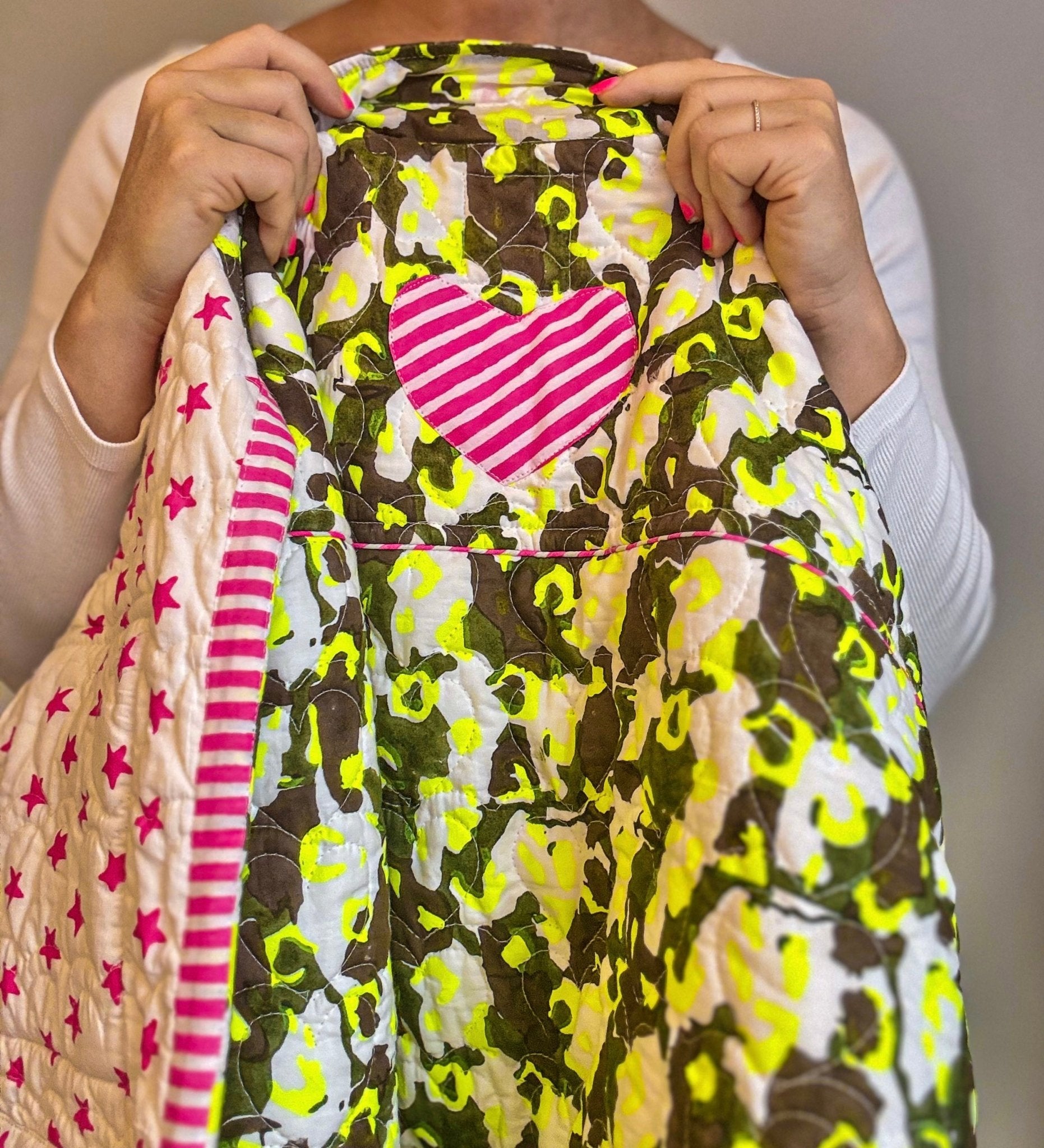 Quilted Shacket | Rebel Camo - Bombaby