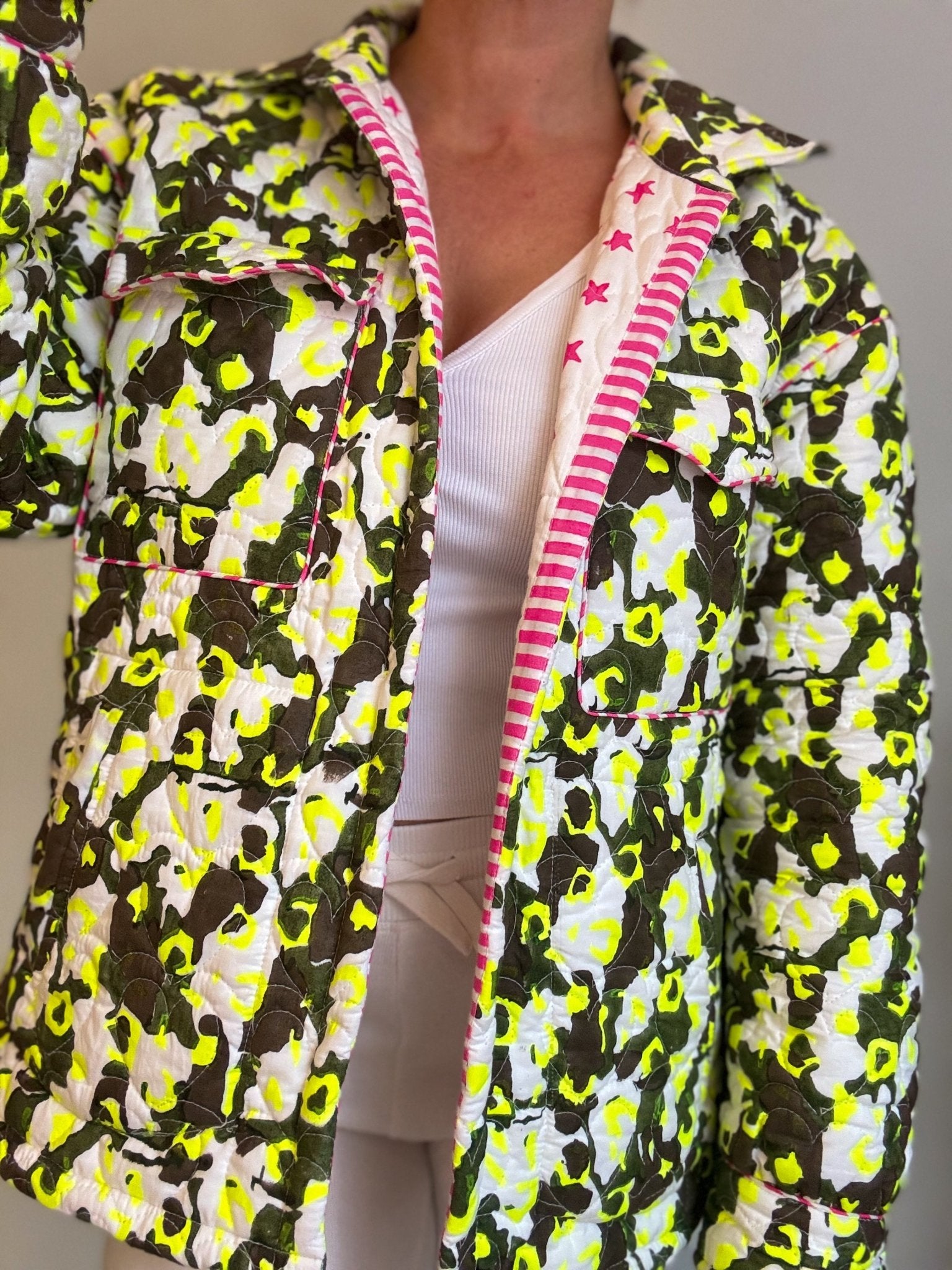 Quilted Shacket | Rebel Camo - Bombaby