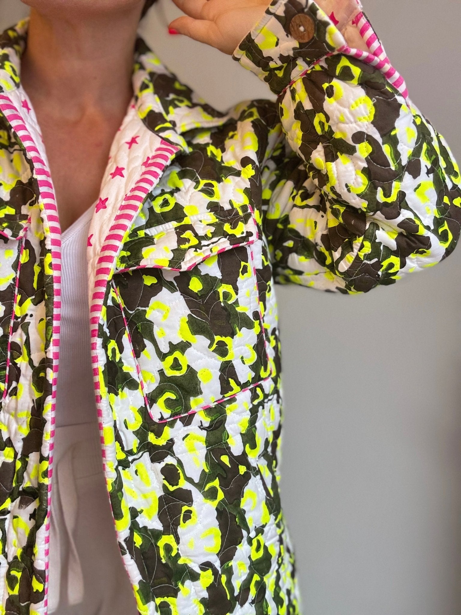 Quilted Shacket | Rebel Camo - Bombaby