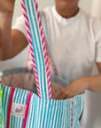 Quilted Tote Bag | Malibu Pop - Bombaby