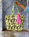 Quilted Tote Bag | Rebel Camo - Bombaby