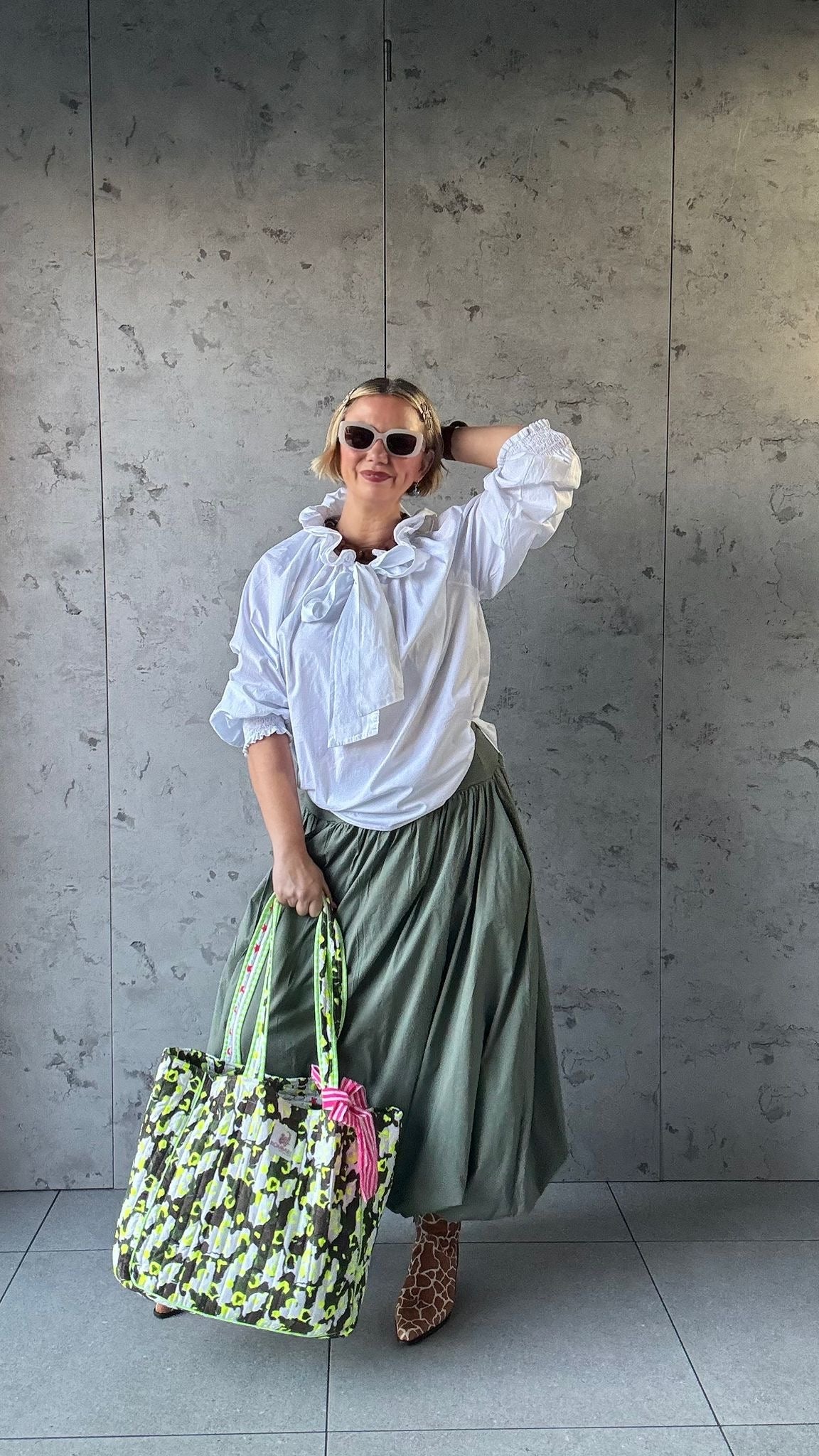 Quilted Tote Bag | Rebel Camo - Bombaby