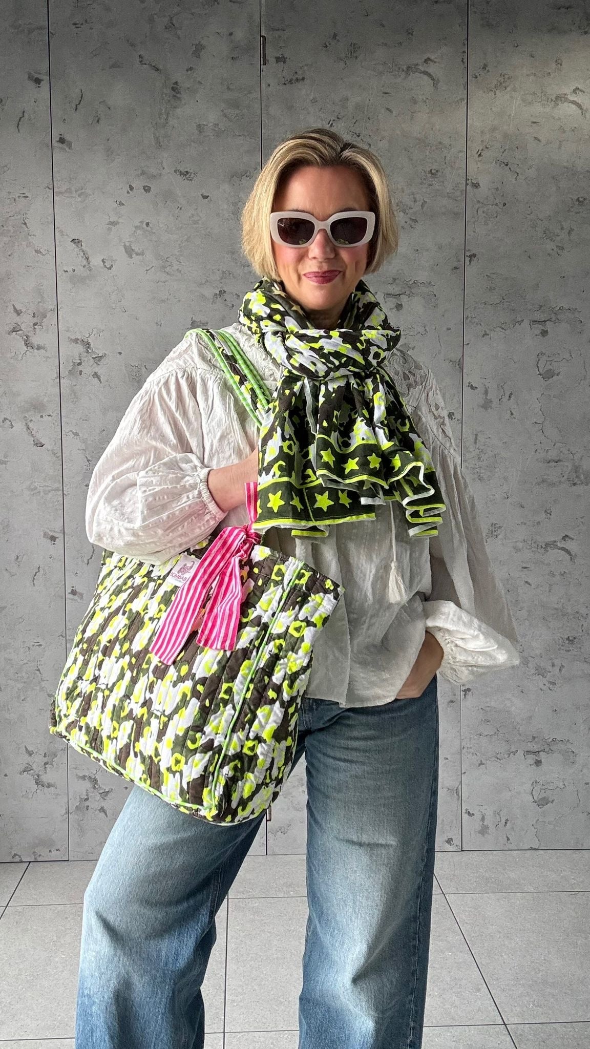 Quilted Tote Bag | Rebel Camo - Bombaby