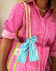 Quilted Tote Bag | Sugar Rush - Bombaby