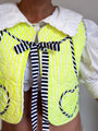 Quilted Waistcoat | Limoncello - Bombaby