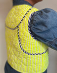 Quilted Waistcoat | Limoncello - Bombaby