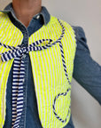 Quilted Waistcoat | Limoncello - Bombaby