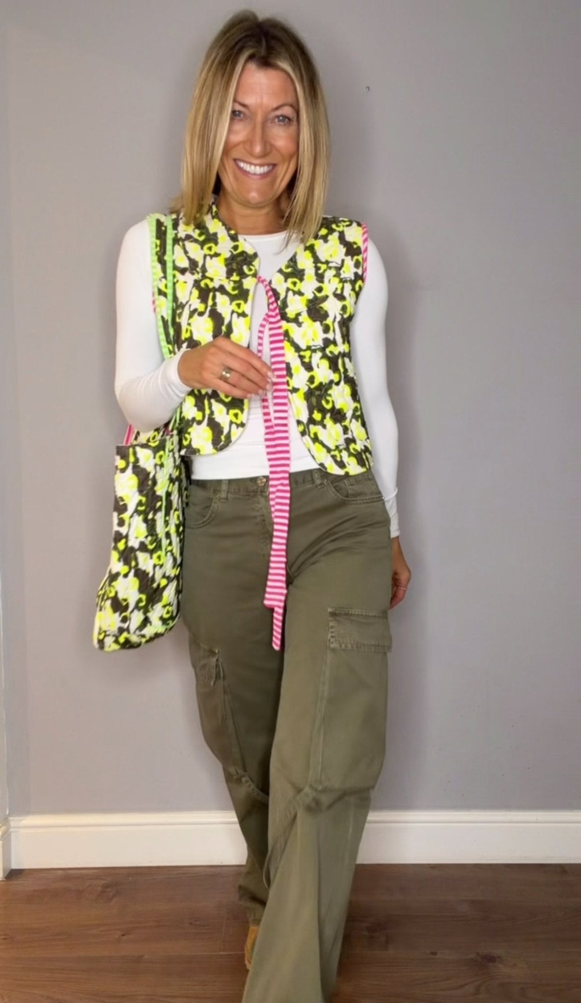 Quilted Waistcoat | Rebel Camo - Bombaby