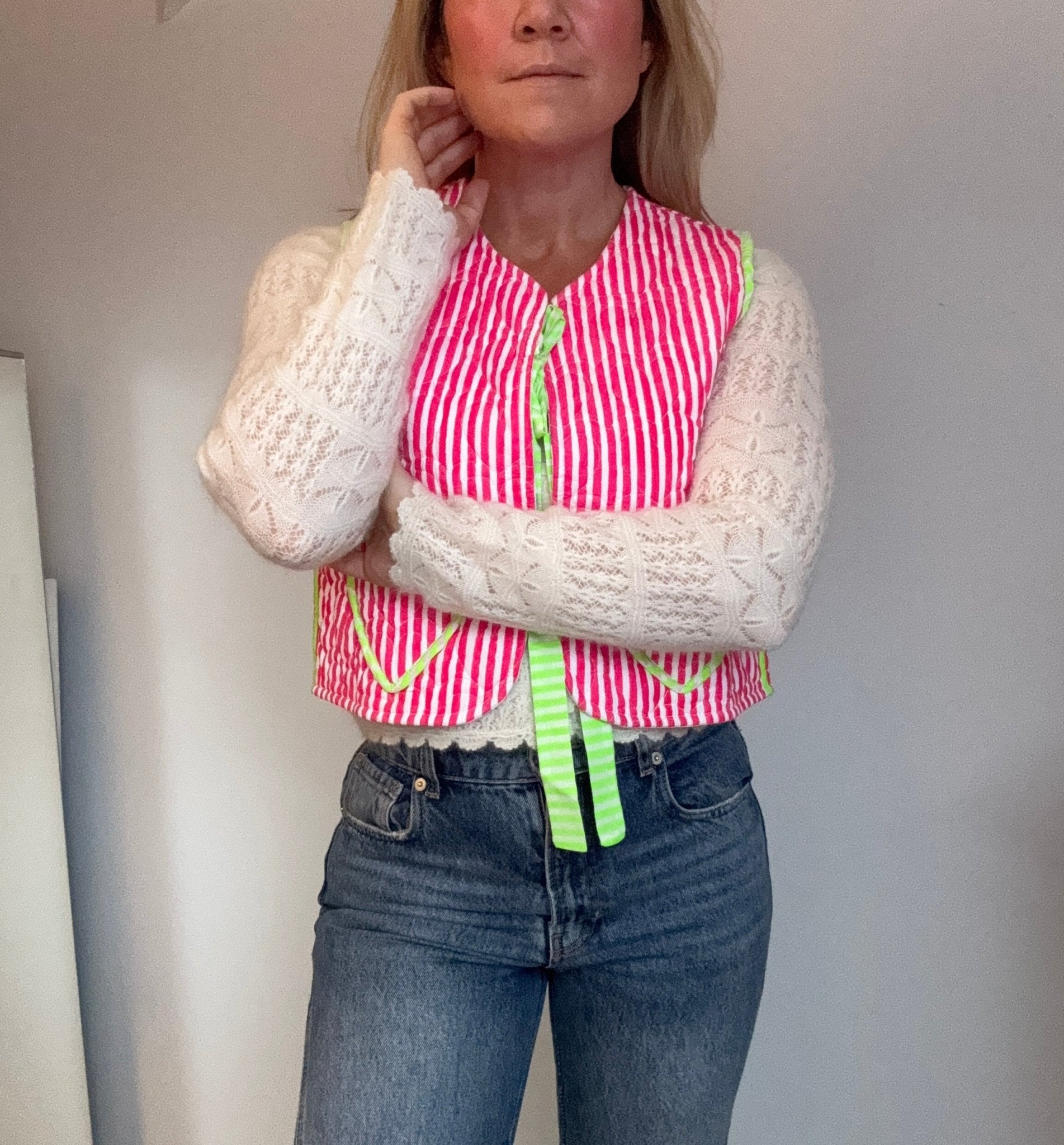 Quilted Waistcoat | Sugar Rush - Bombaby