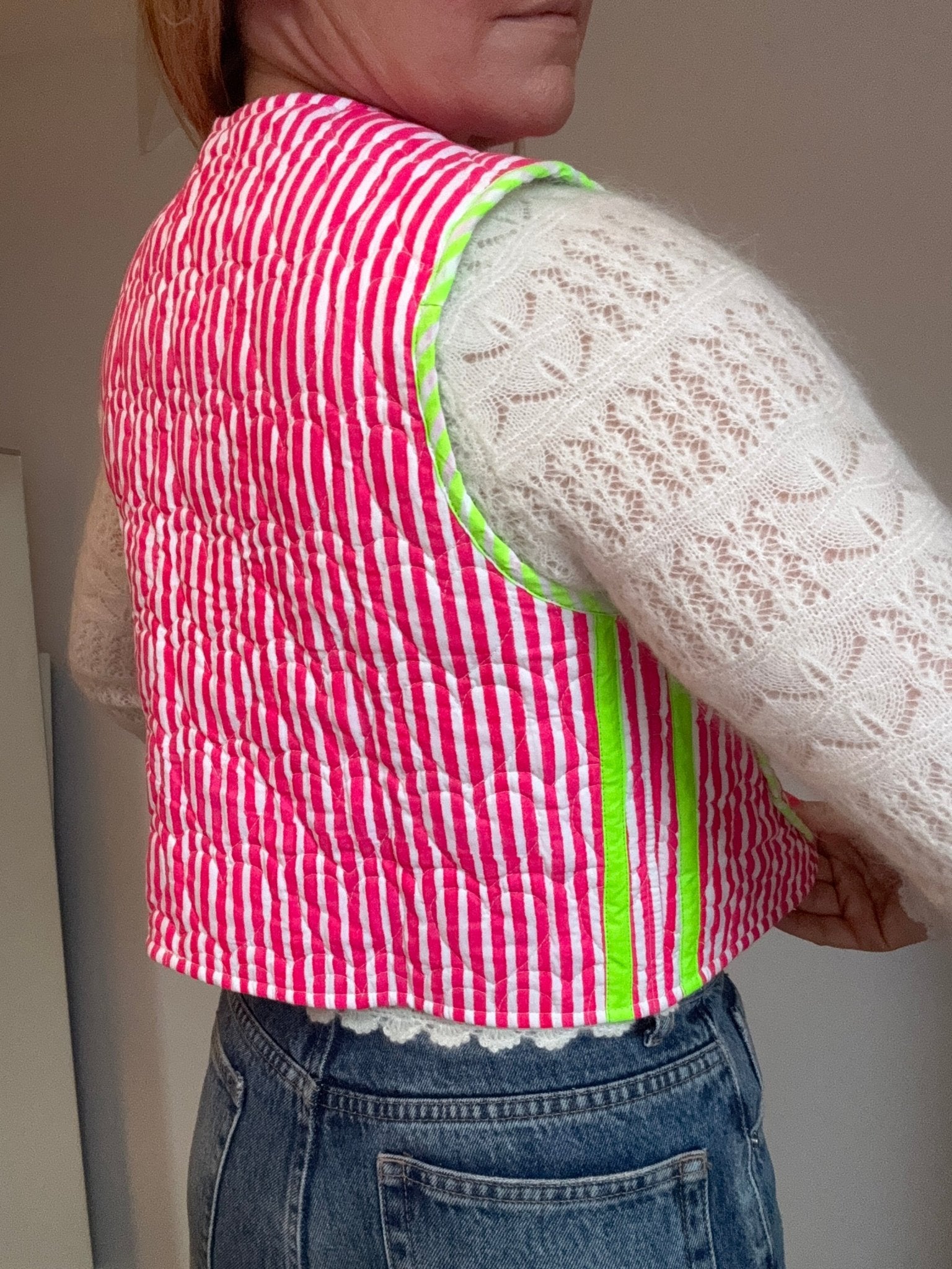 Quilted Waistcoat | Sugar Rush - Bombaby