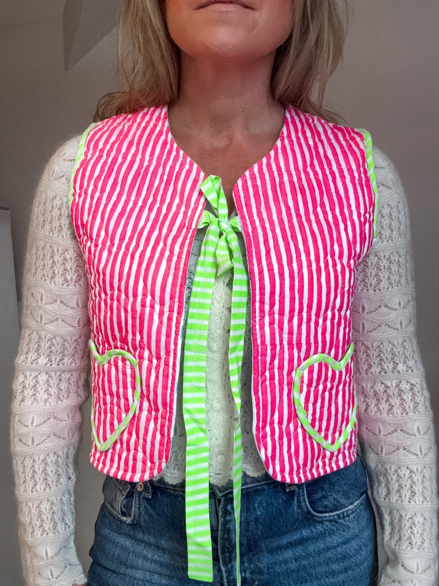 Quilted Waistcoat | Sugar Rush - Bombaby