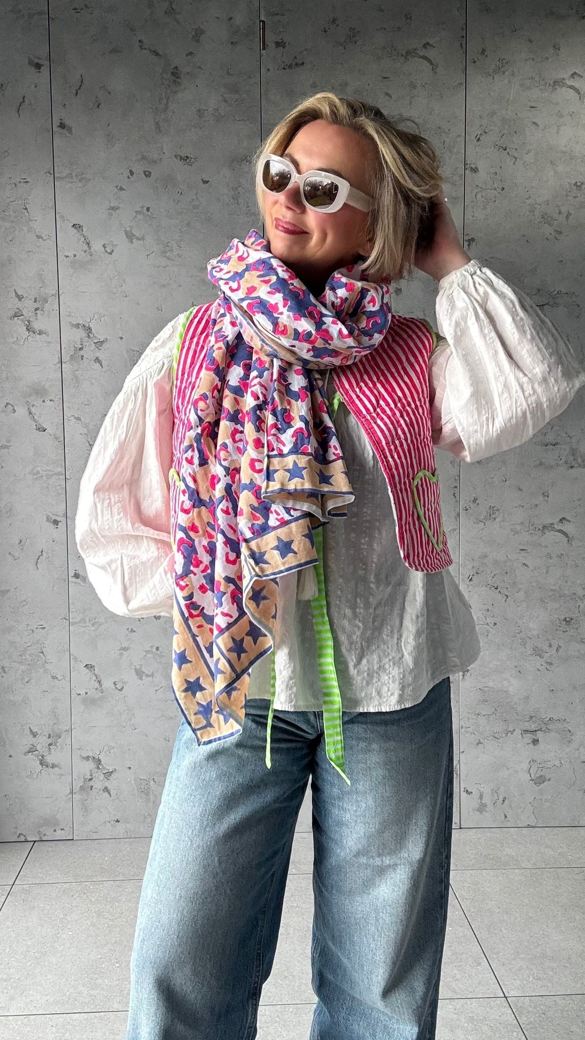 Quilted Waistcoat | Sugar Rush - Bombaby