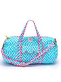 Quilted Weekend Bag | Malibu Blue - Bombaby