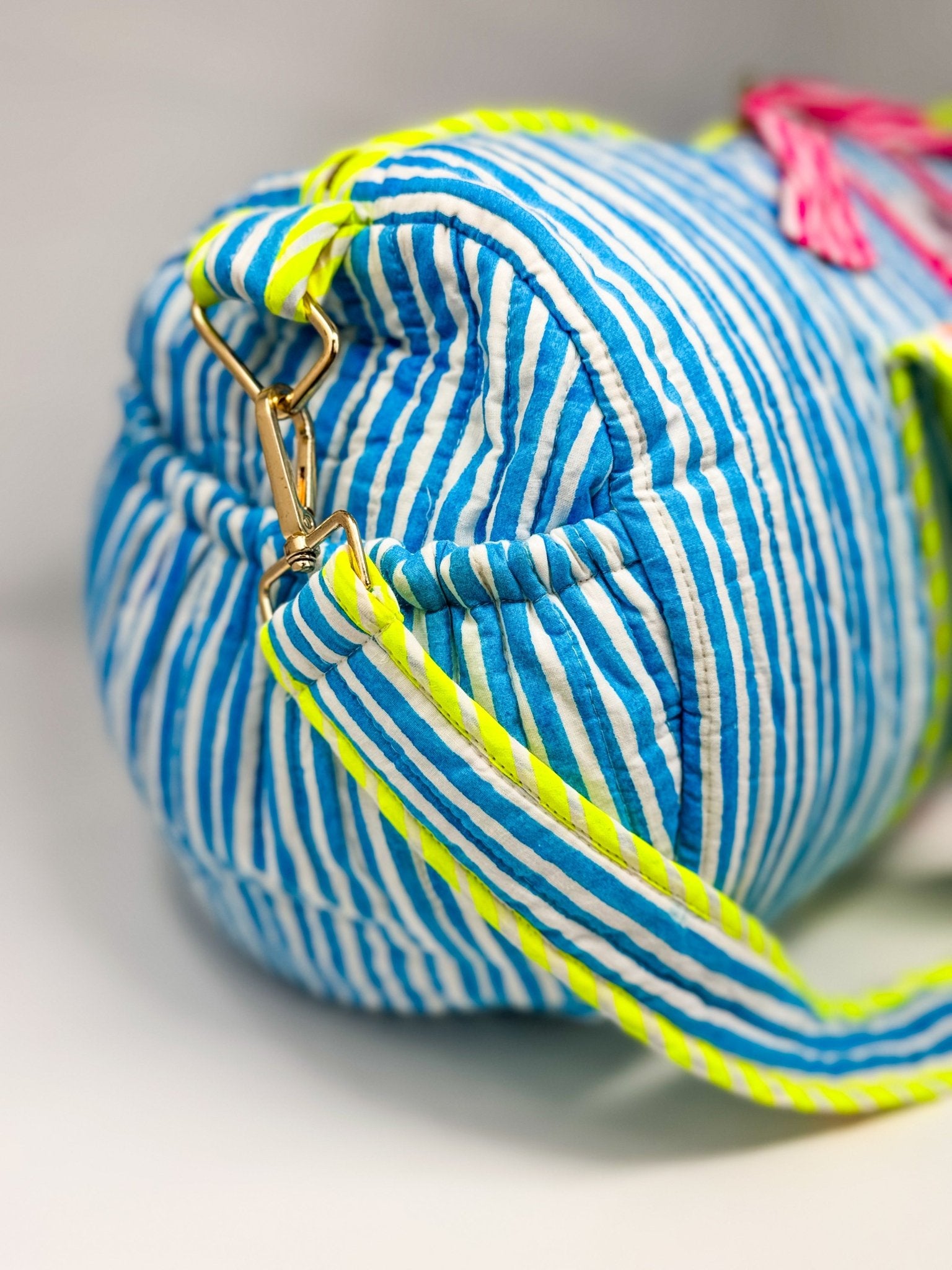Quilted Weekend Bag | Malibu Pop - Bombaby