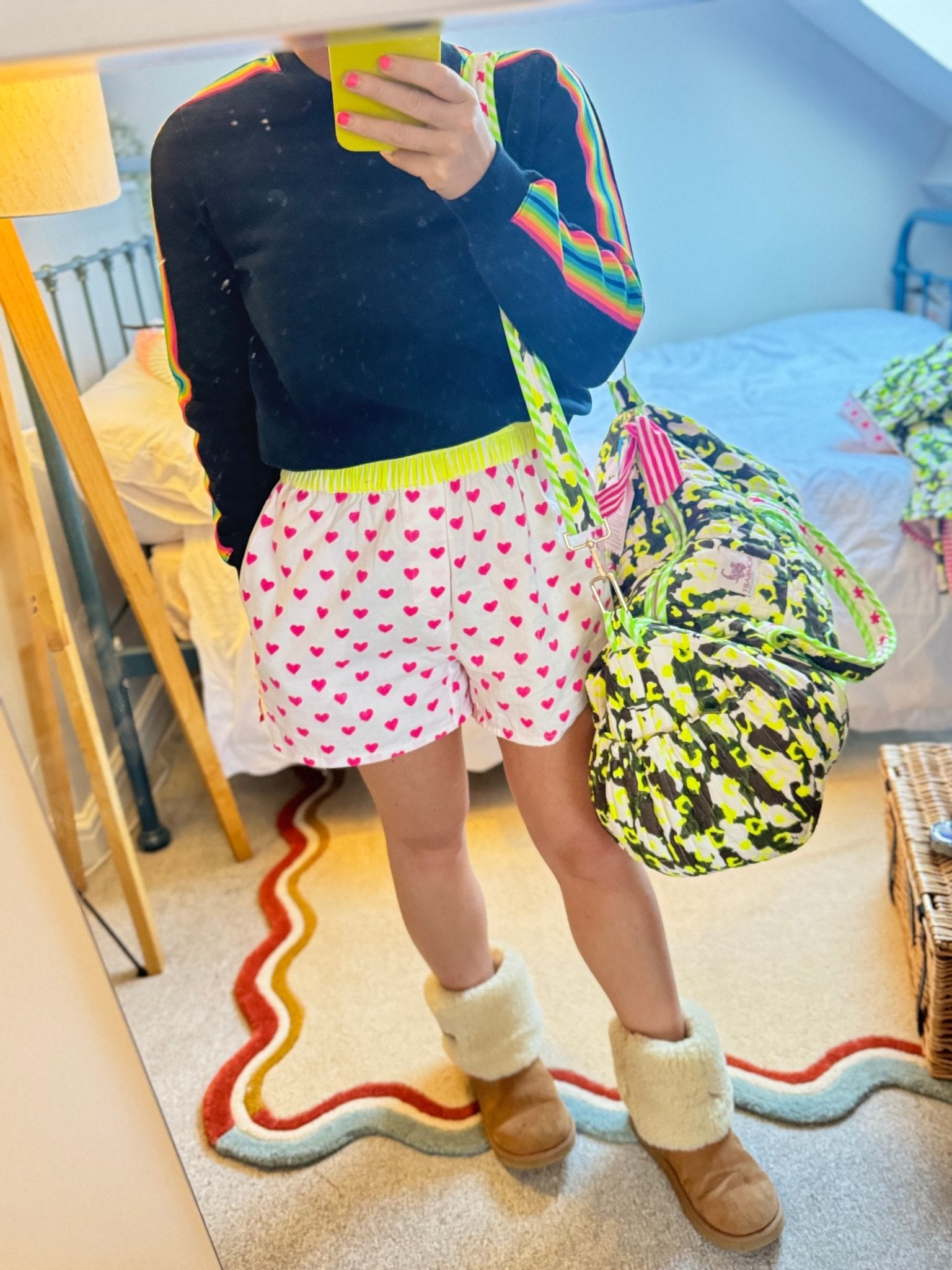 Quilted Weekend Bag | Rebel Camo - Bombaby