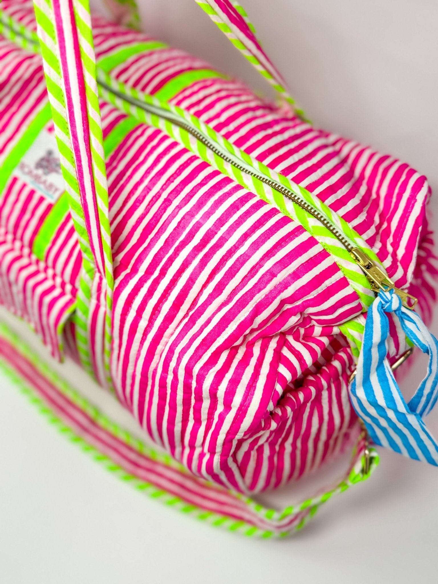 Quilted Weekend Bag | Sugar Rush - Bombaby