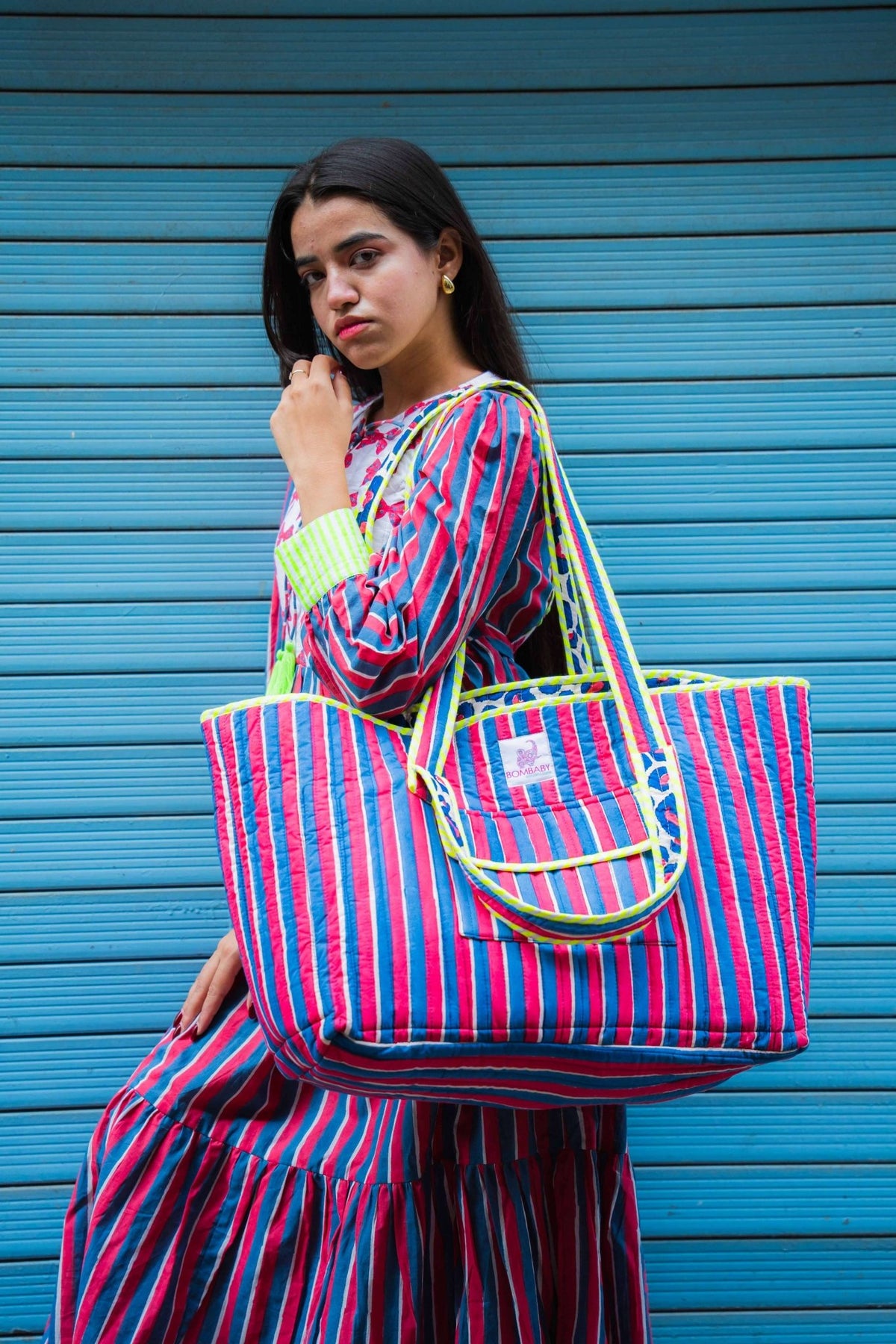 Quilted Zip Tote Bag | Roxy - Bombaby