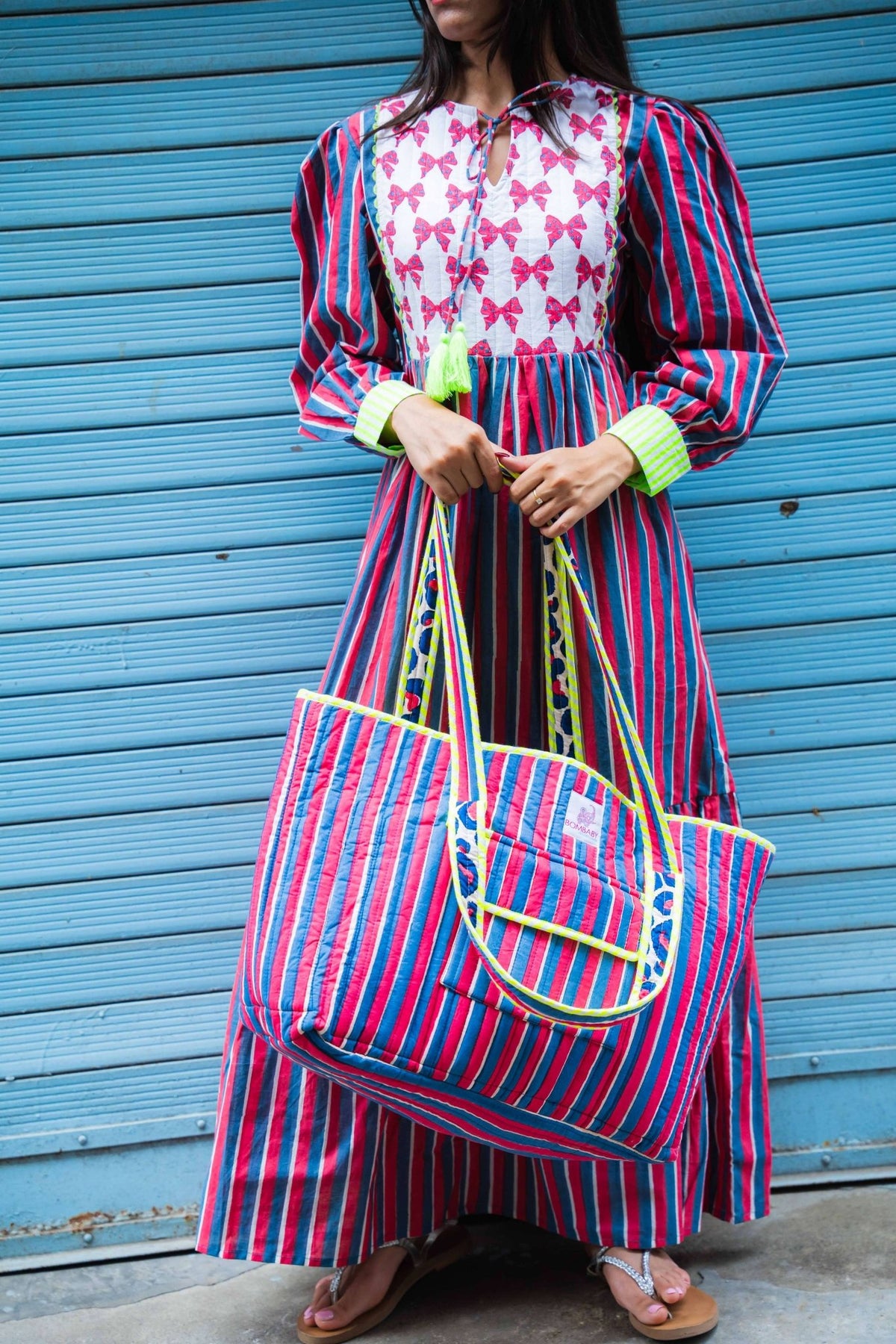 Quilted Zip Tote Bag | Roxy - Bombaby