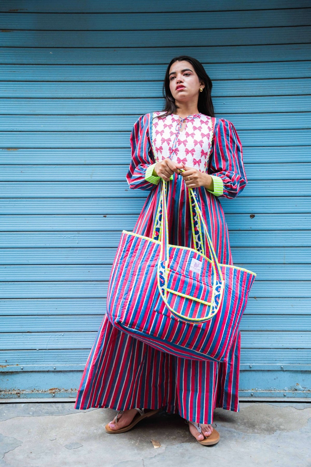 Quilted Zip Tote Bag | Roxy - Bombaby