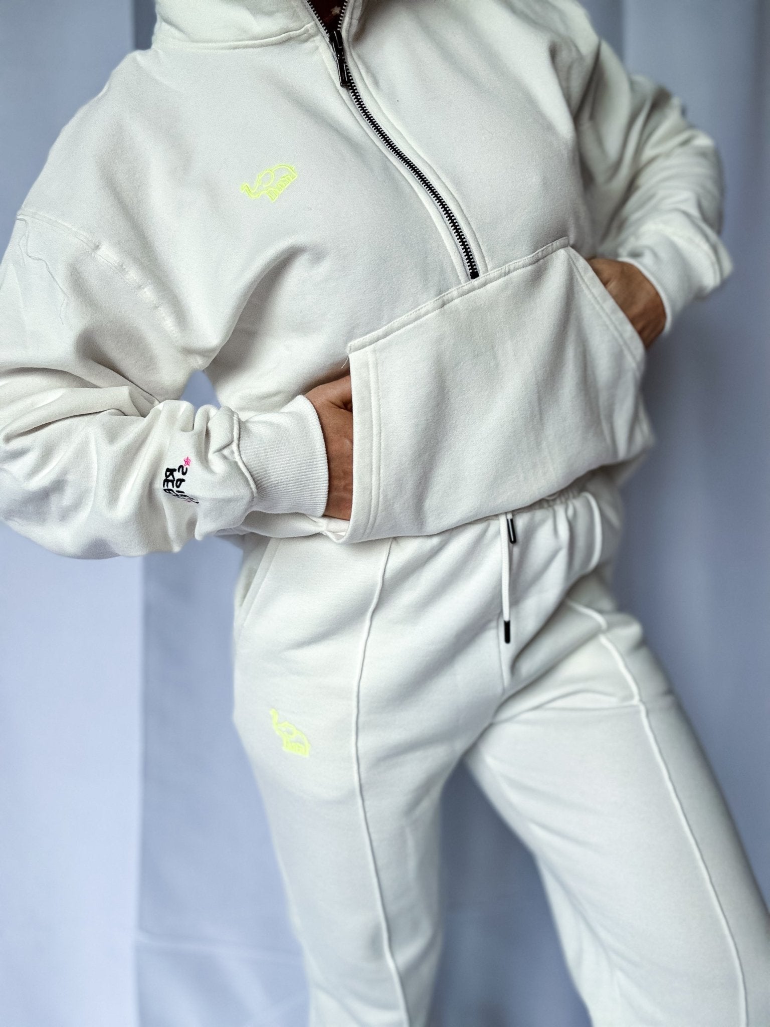 Rebel Sweatpants | Off - White PRE ORDER - Bombaby