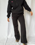 Rebel Sweatpants | Sueded Black PRE ORDER - Bombaby