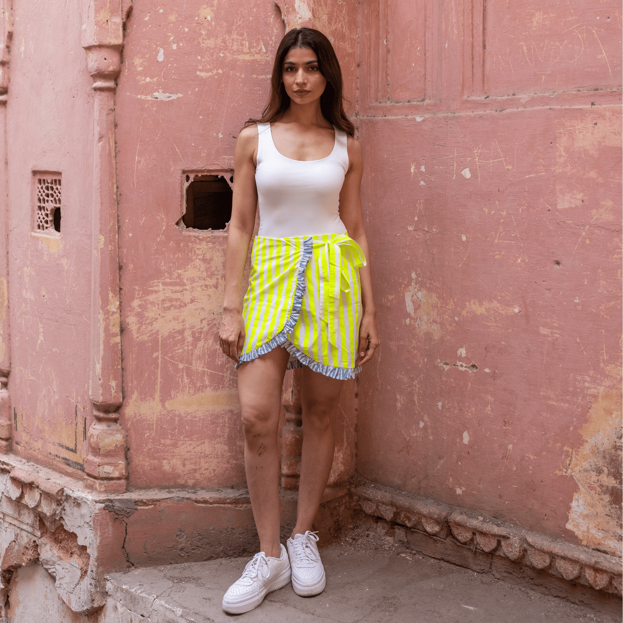 Ruffle Wrap Mini Skirt | Ibiza PRE ORDER - Bombaby