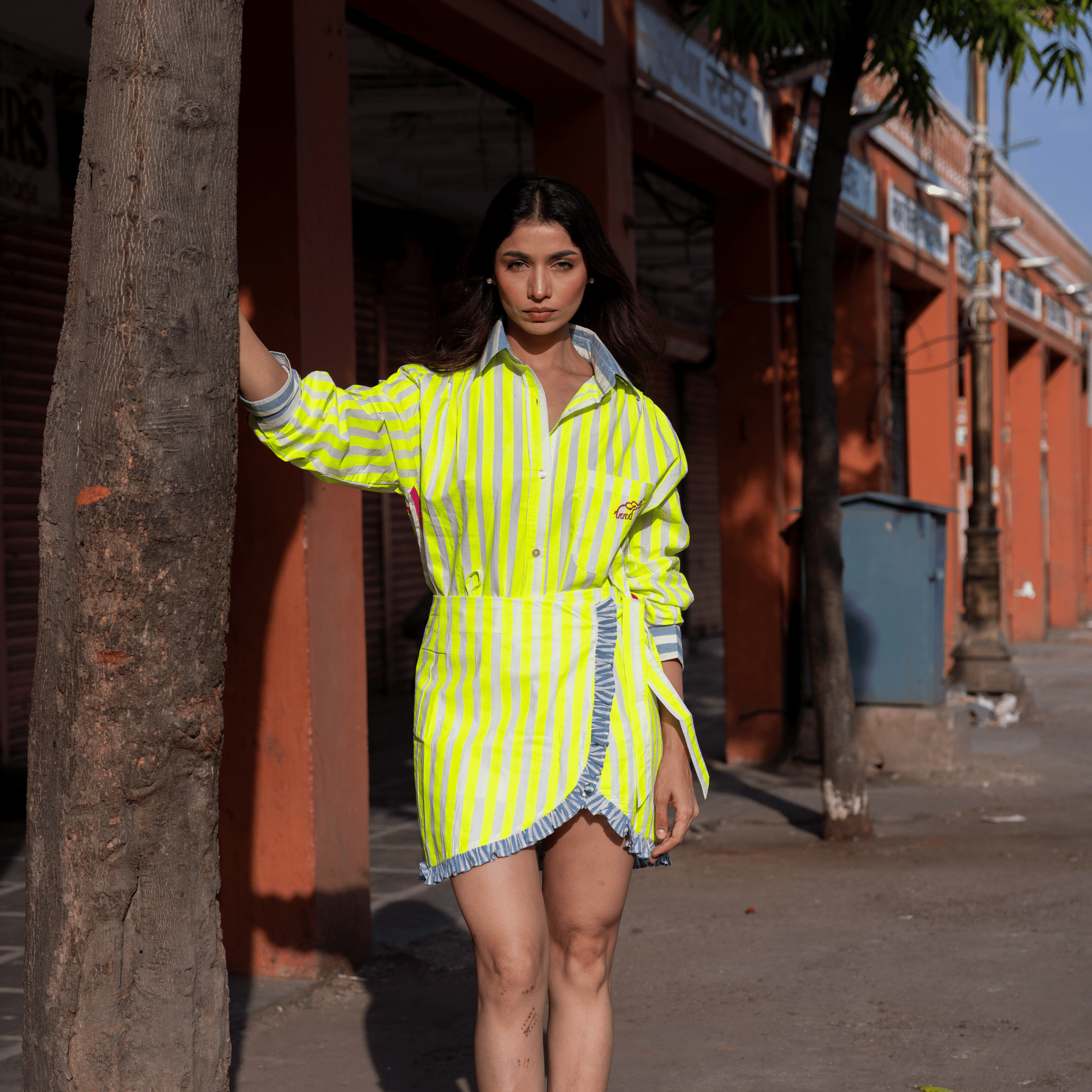 Ruffle Wrap Mini Skirt | Ibiza PRE ORDER - Bombaby