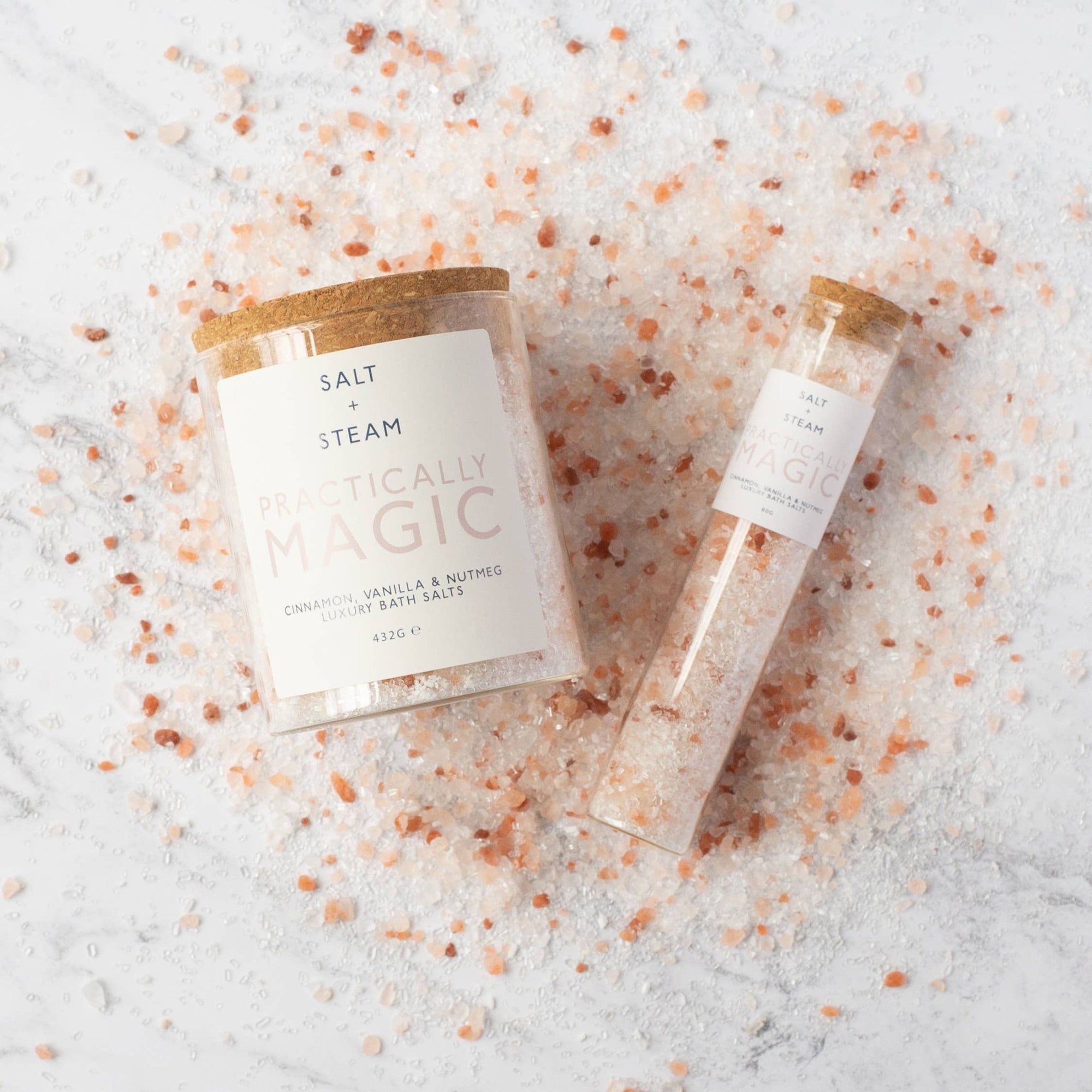 Salt + Steam Bath Salts | Practically Magic - Bombaby