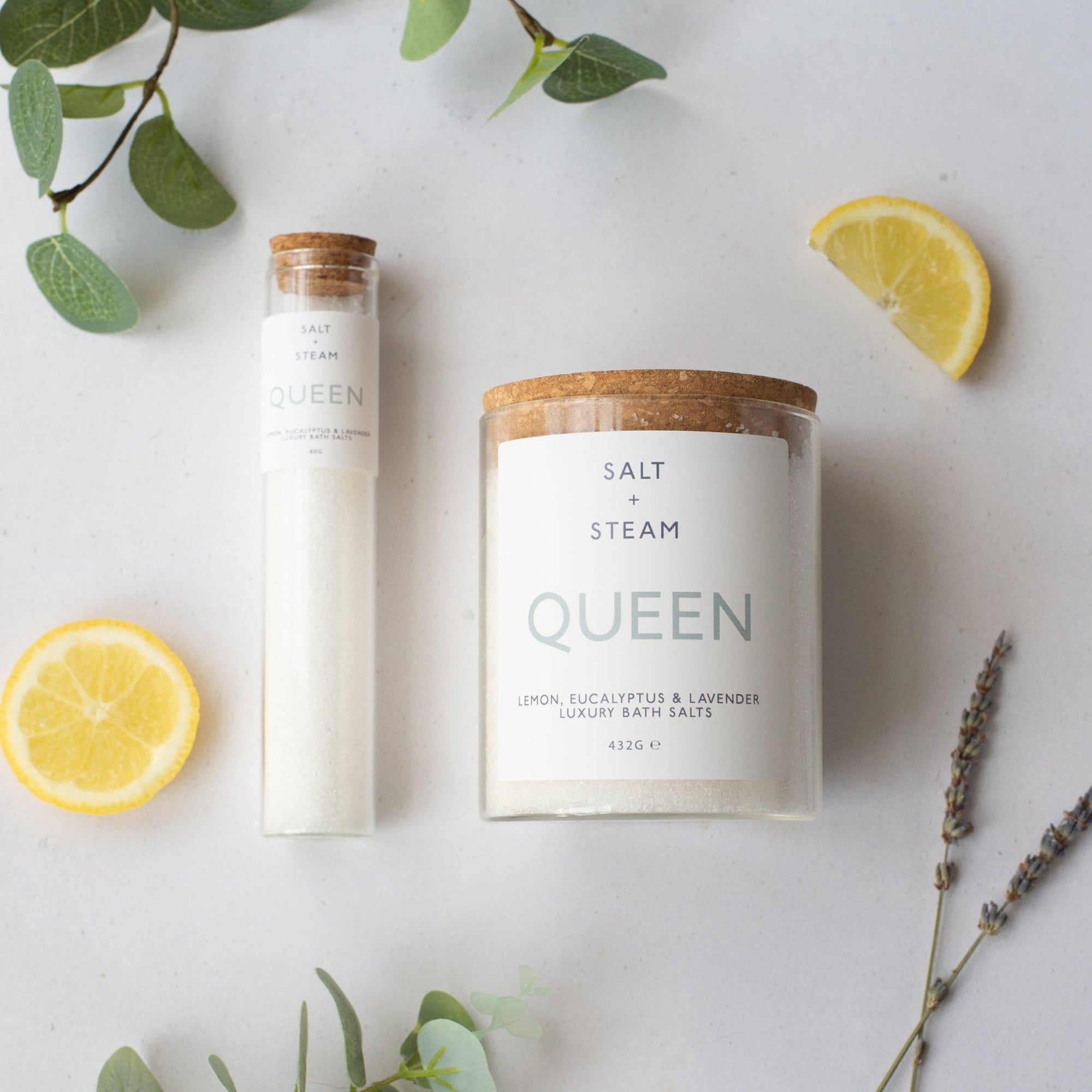 Salt + Steam Bath Salts | Queen - Bombaby