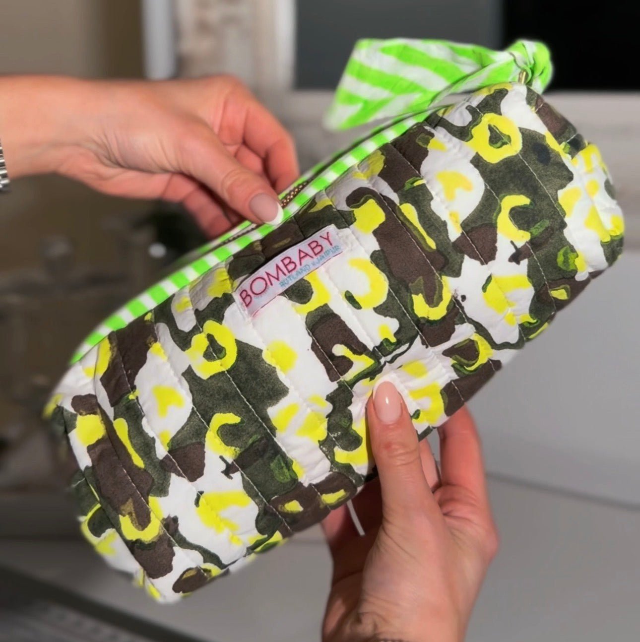 Small Quilted Case | Rebel Camo - Bombaby