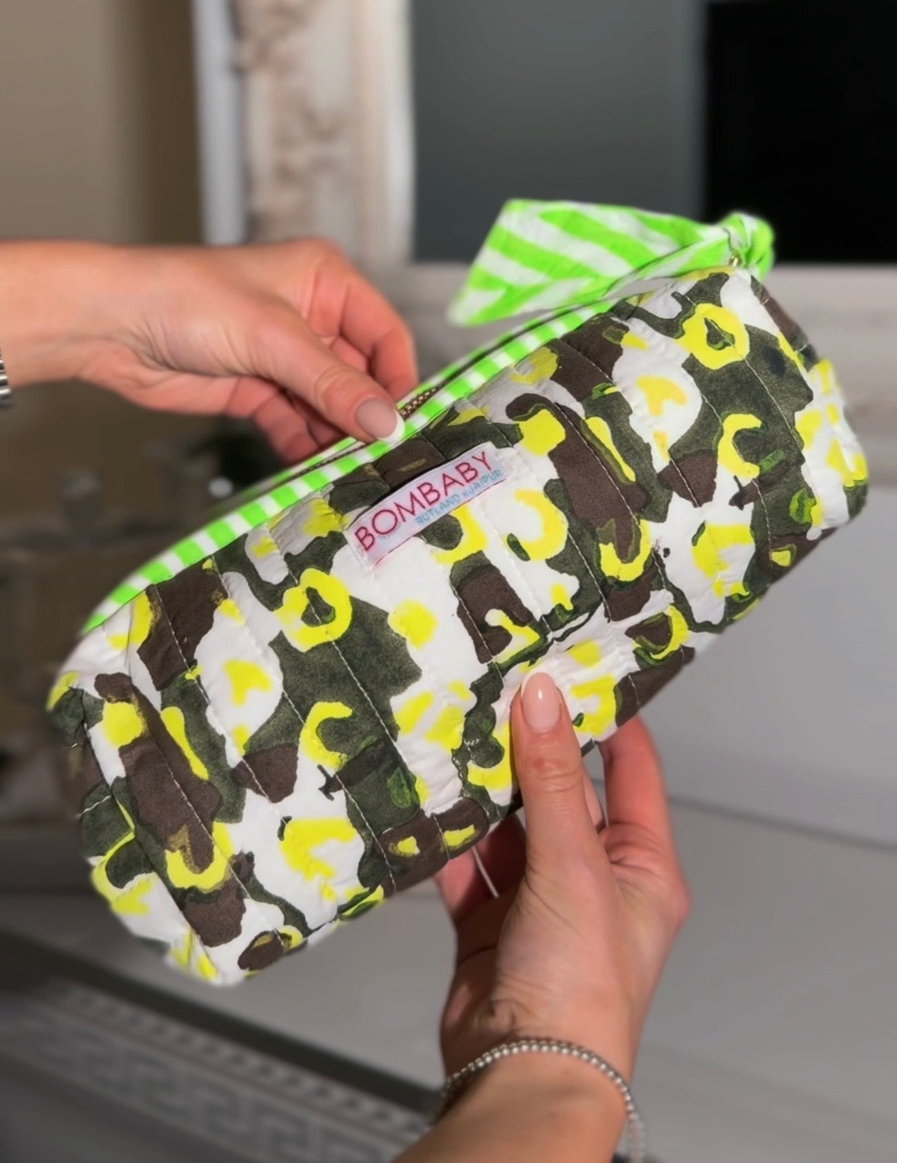 Small Quilted Case | Rebel Camo - Bombaby