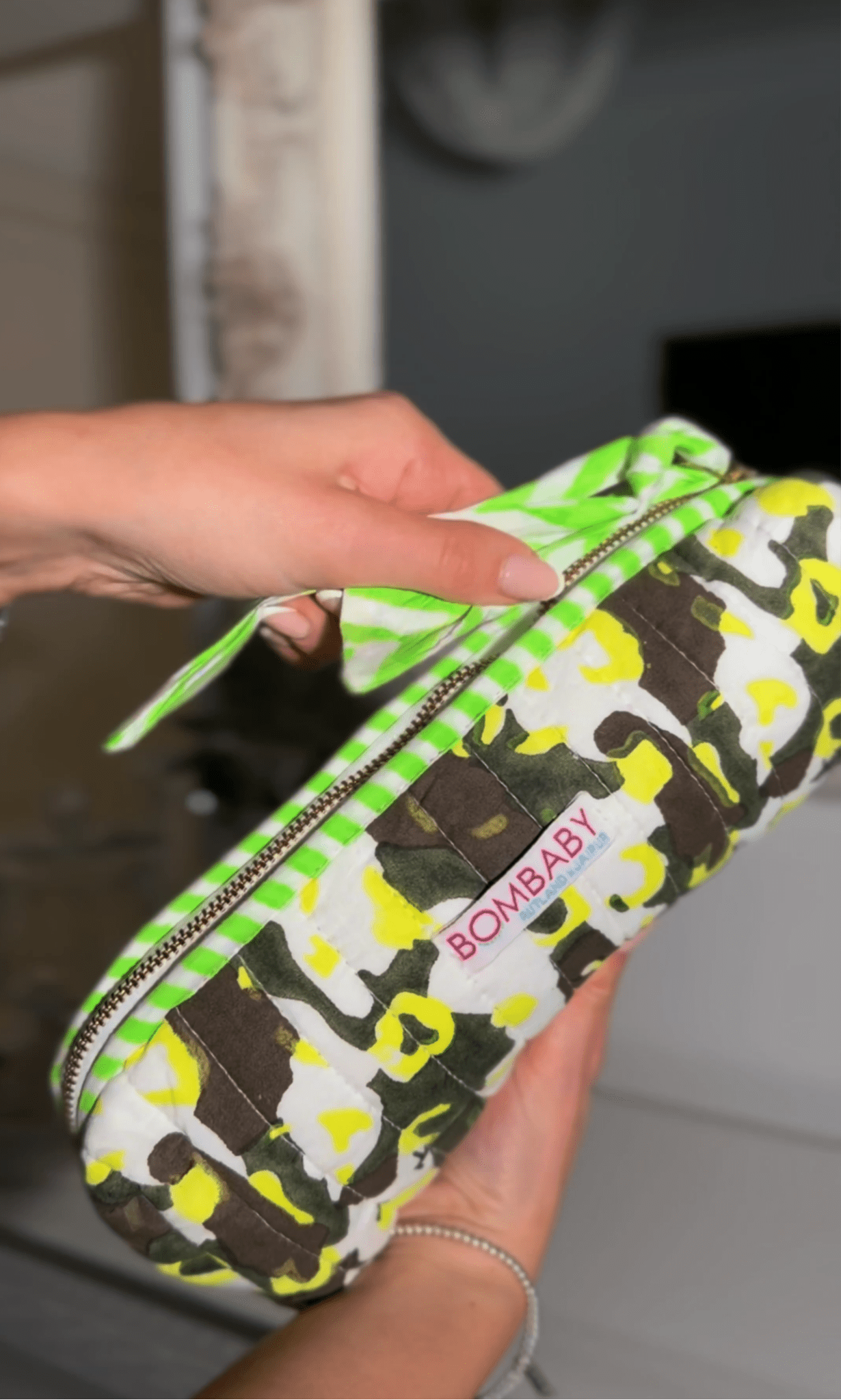 Small Quilted Case | Rebel Camo - Bombaby