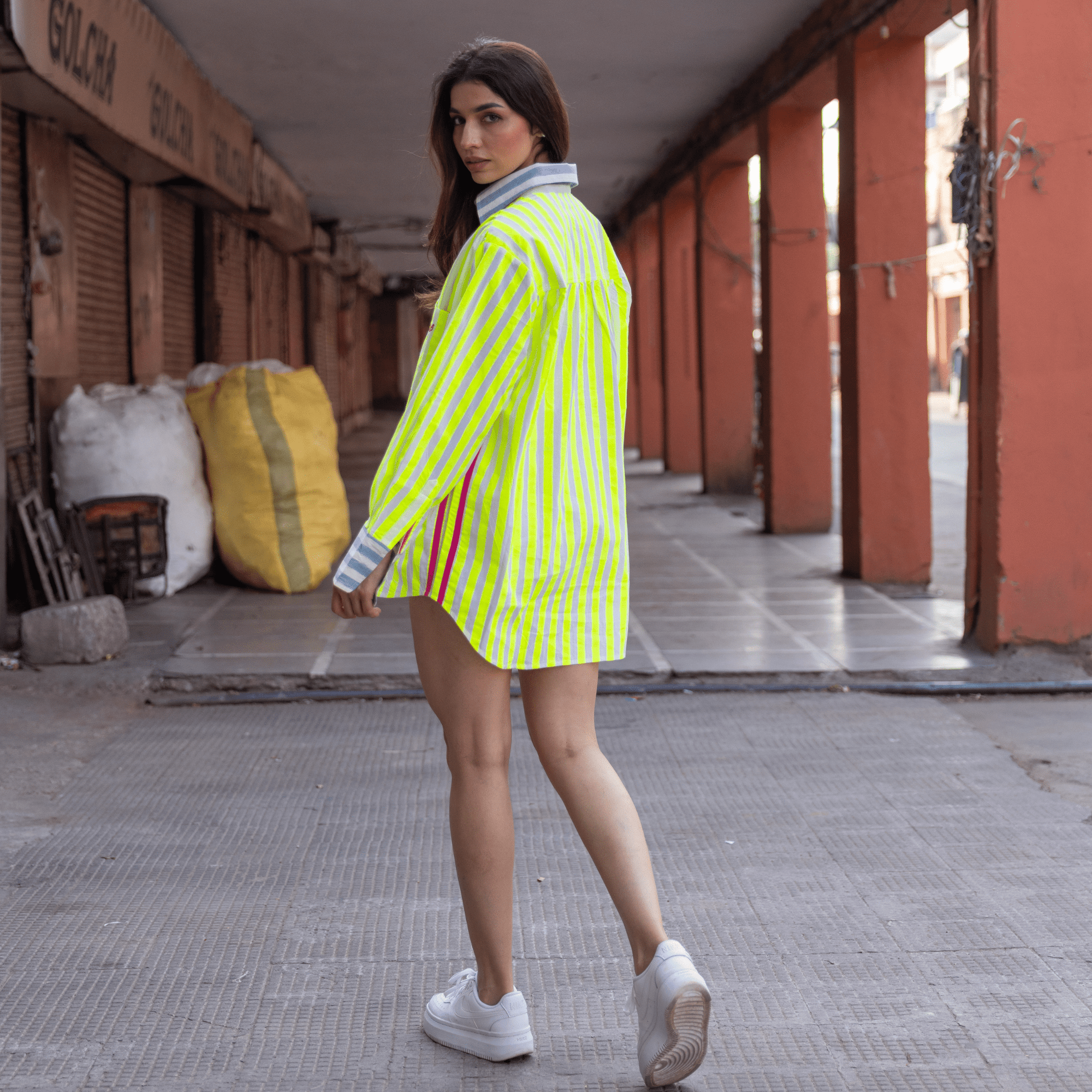 The Oversized Poplin Shirt | Ibiza PRE ORDER - Bombaby