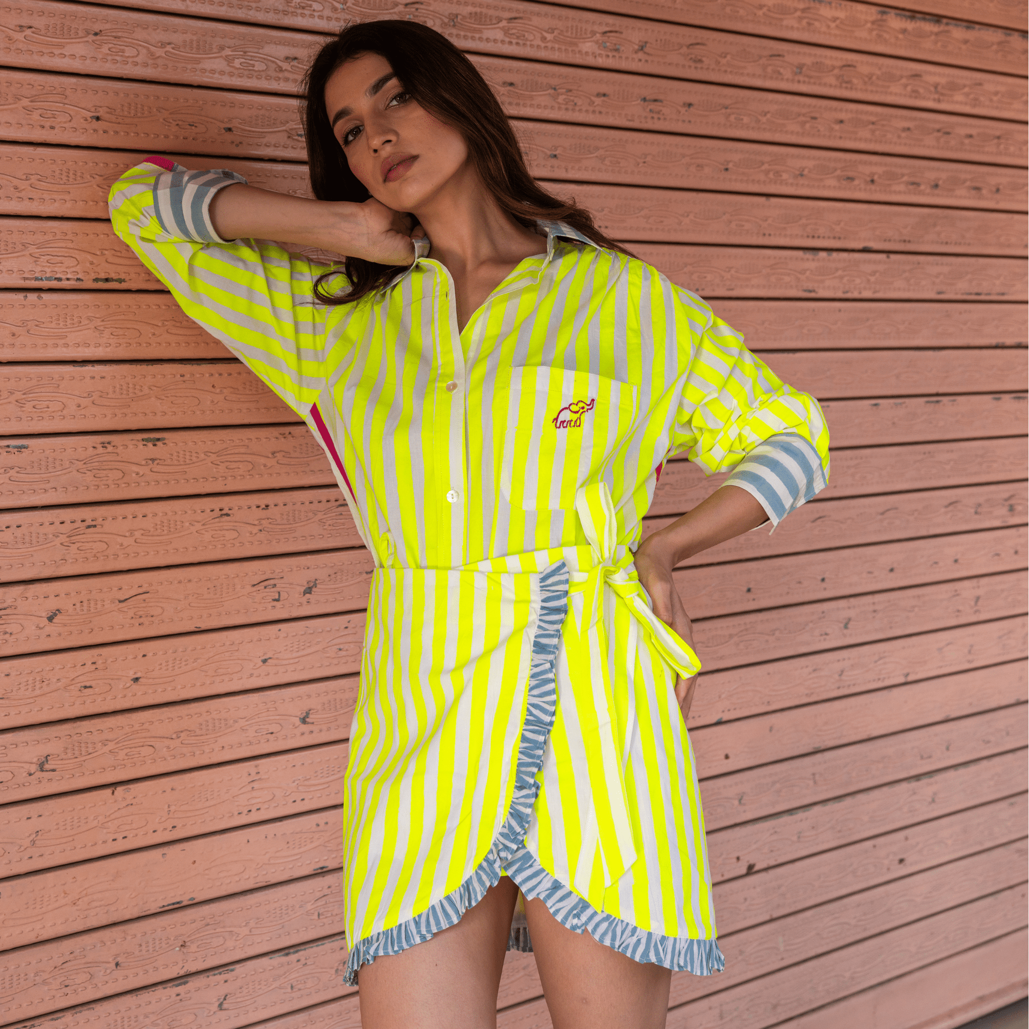 The Oversized Poplin Shirt | Ibiza PRE ORDER - Bombaby