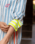 The Oversized Poplin Shirt | Mykonos Blue PRE ORDER - Bombaby