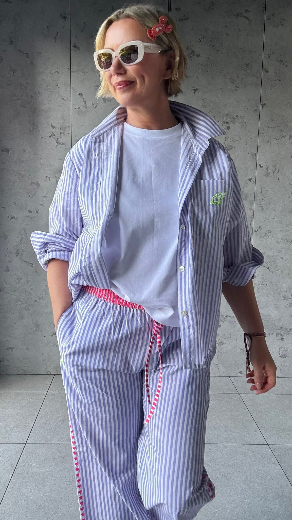 The Pop Shirt | Love Hearts - Bombaby
