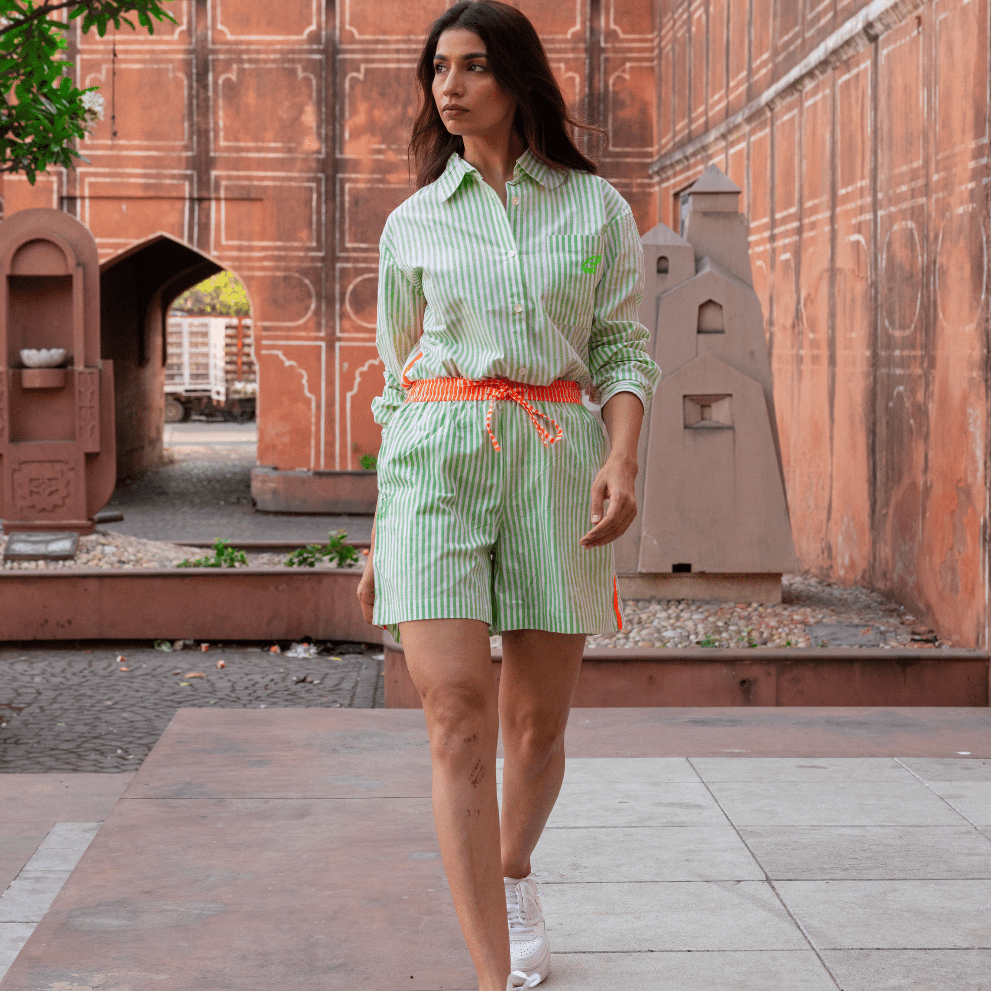 The Pop Shorts | Matcha Fizz PRE ORDER - Bombaby