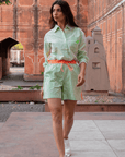 The Pop Shorts | Matcha Fizz PRE ORDER - Bombaby