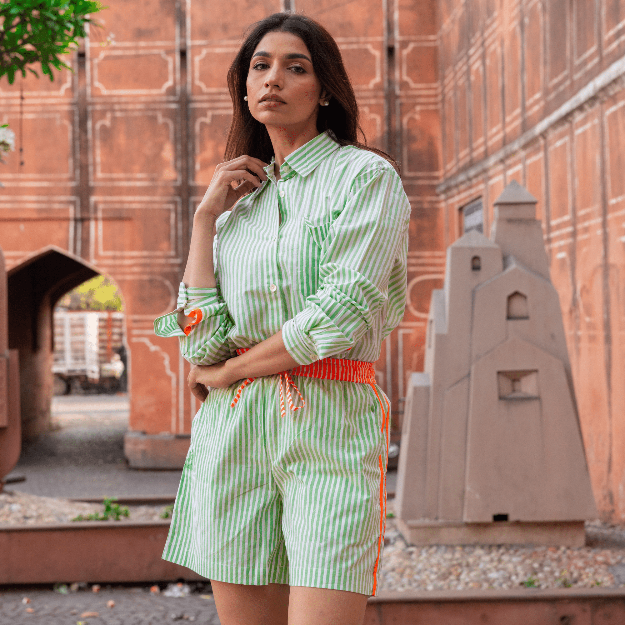 The Pop Shorts | Matcha Fizz PRE ORDER - Bombaby