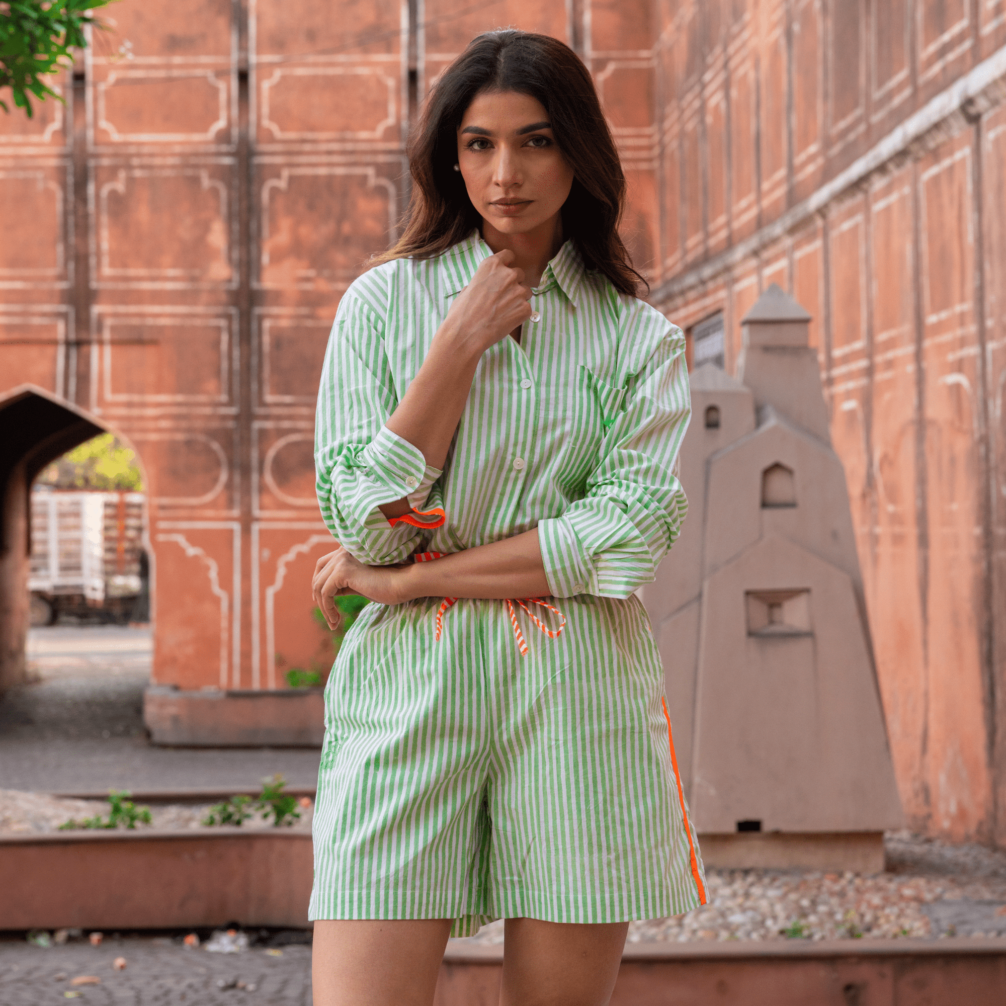 The Pop Shorts | Matcha Fizz PRE ORDER - Bombaby