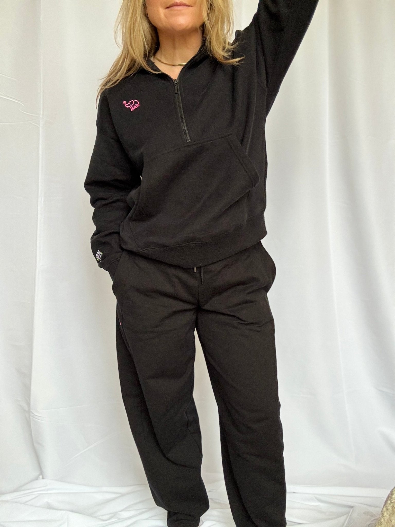 The Rebel Hoodie | Sueded Black PRE ORDER - Bombaby