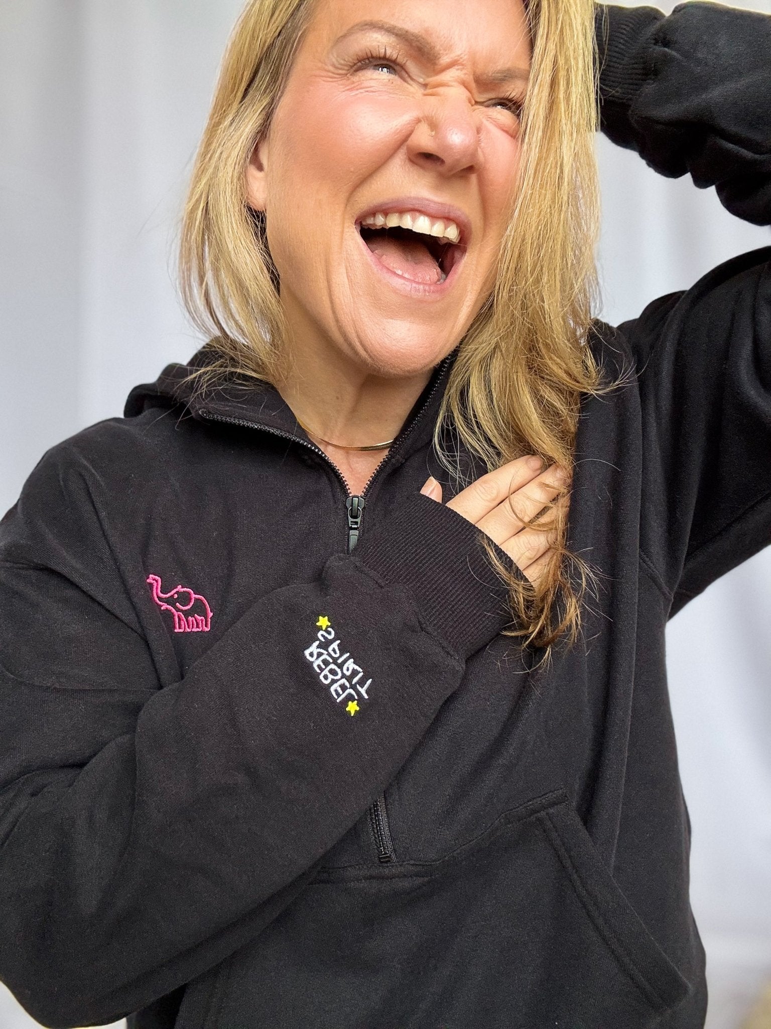 The Rebel Hoodie | Sueded Black PRE ORDER - Bombaby