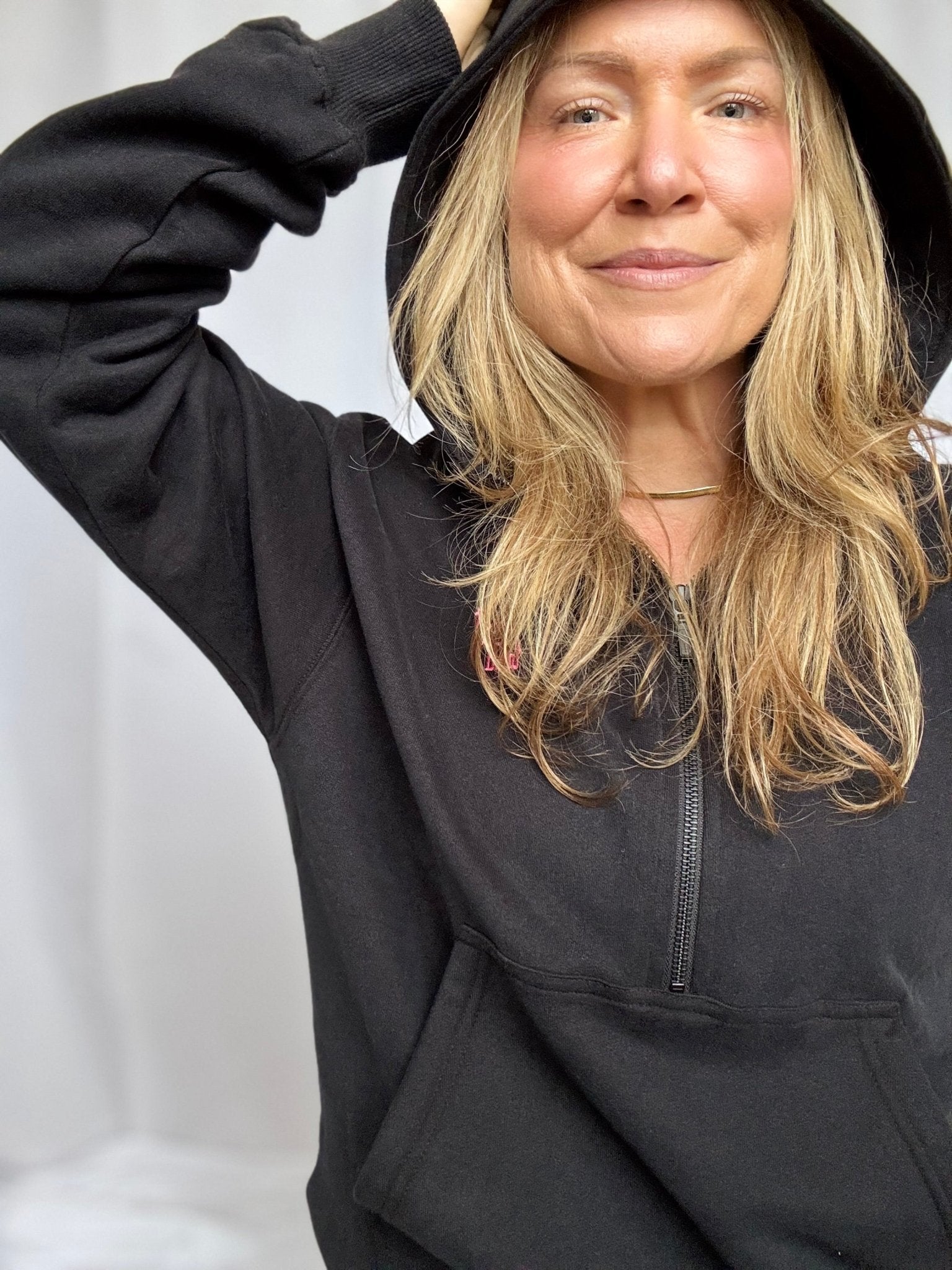 The Rebel Hoodie | Sueded Black PRE ORDER - Bombaby