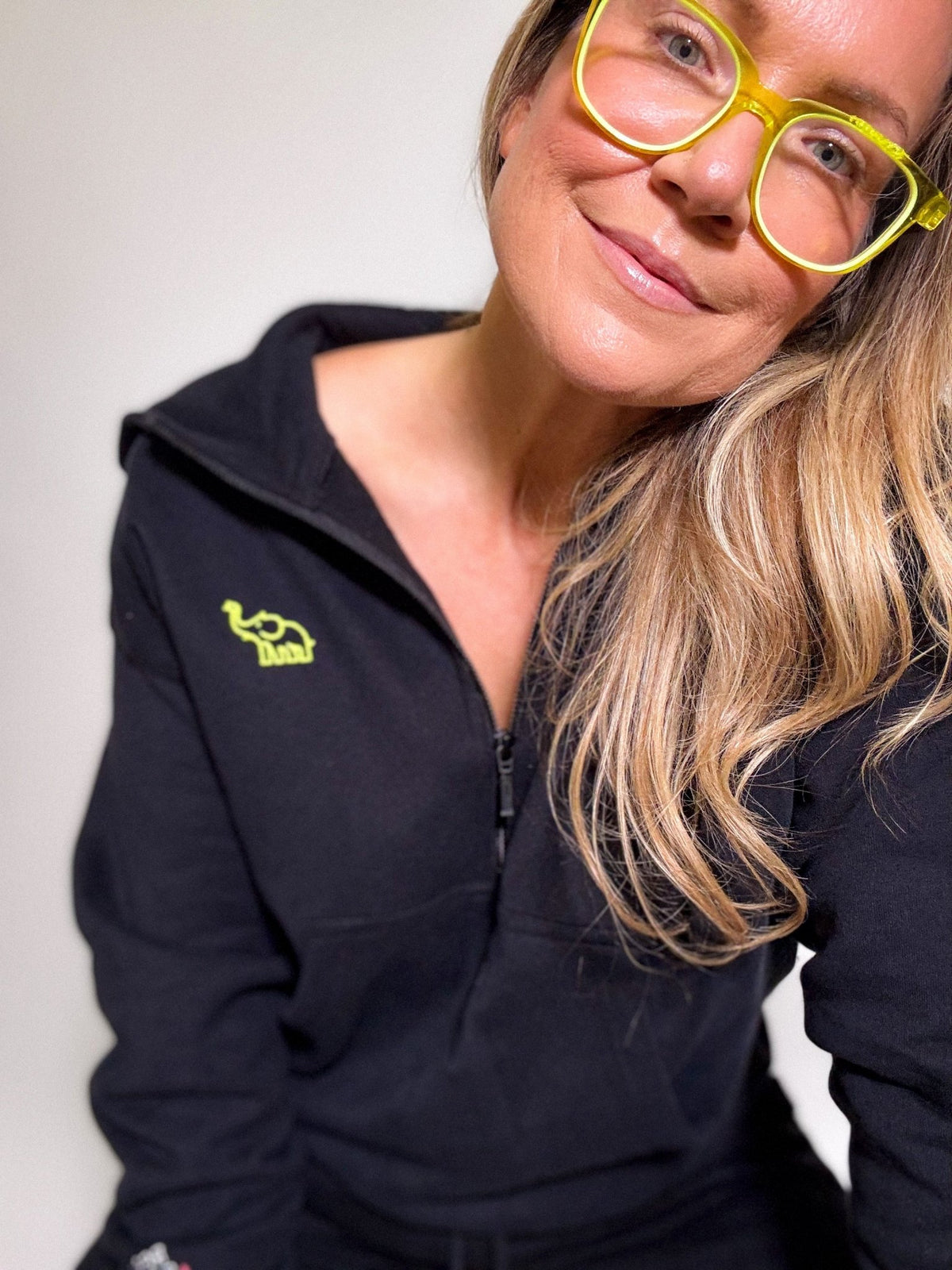 The Rebel Hoodie | Sueded Black - Bombaby