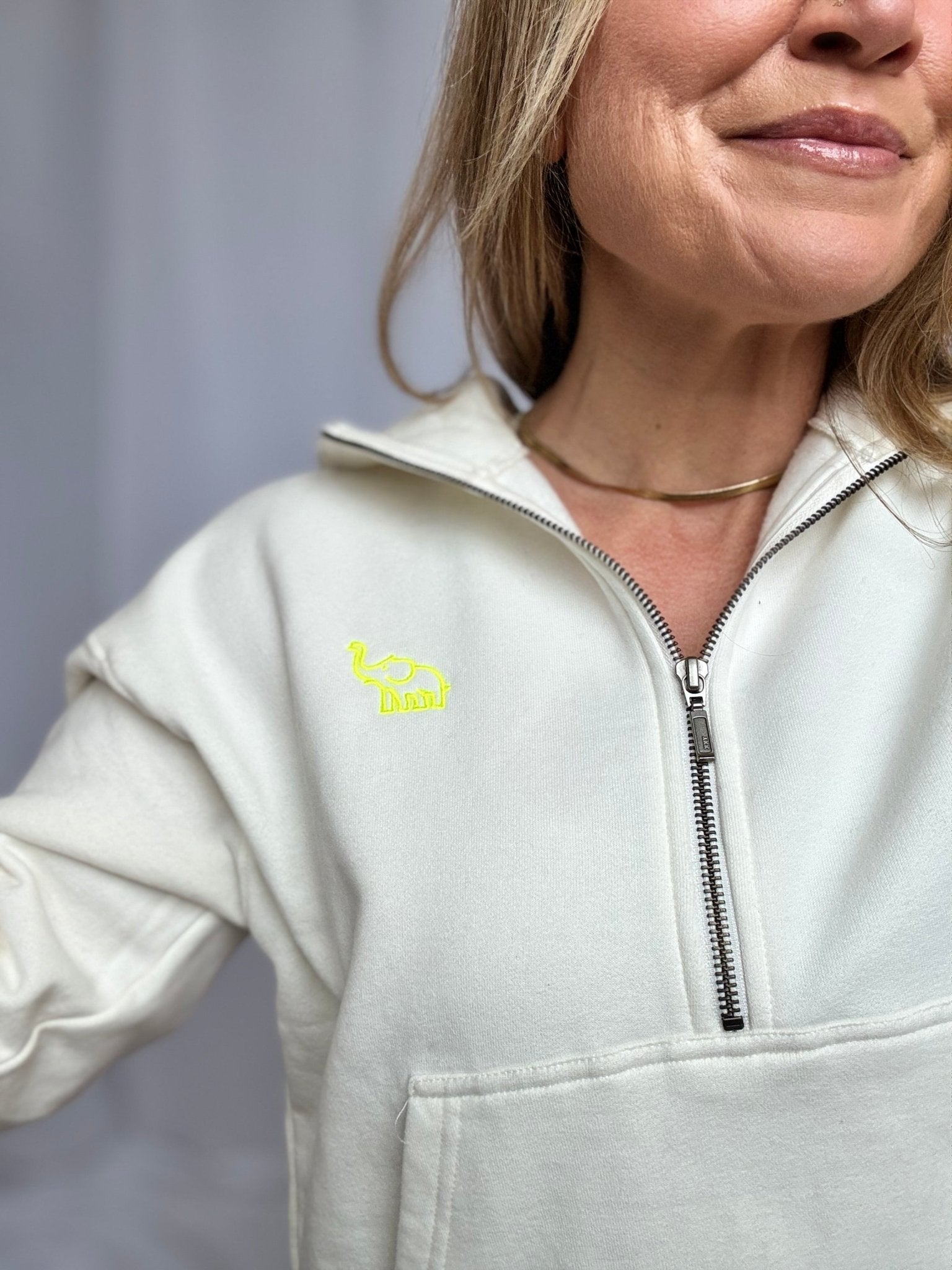 The Rebel Hoodie | Sueded Off - White PRE ORDER - Bombaby