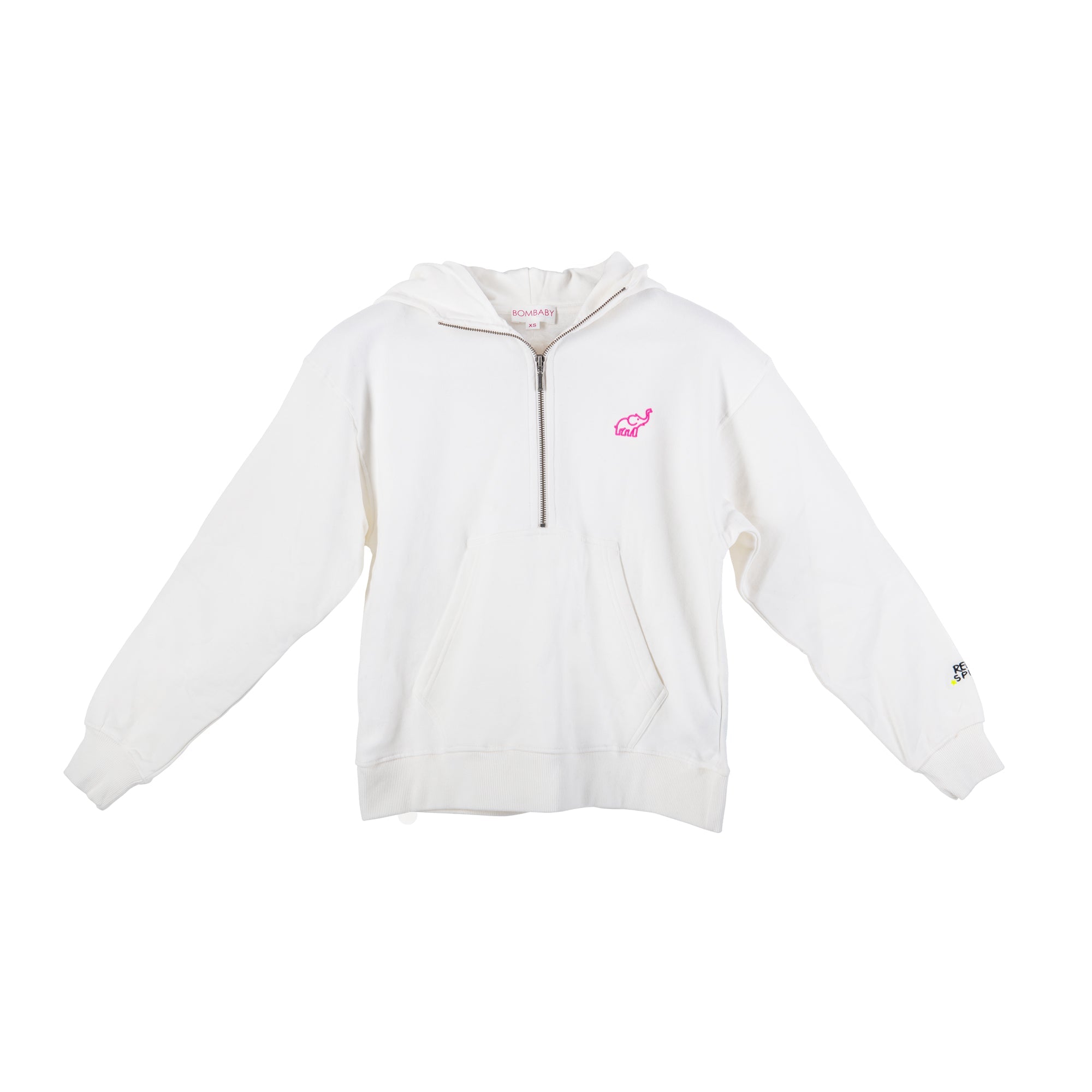 The Rebel Hoodie | Sueded Off-White - Bombaby