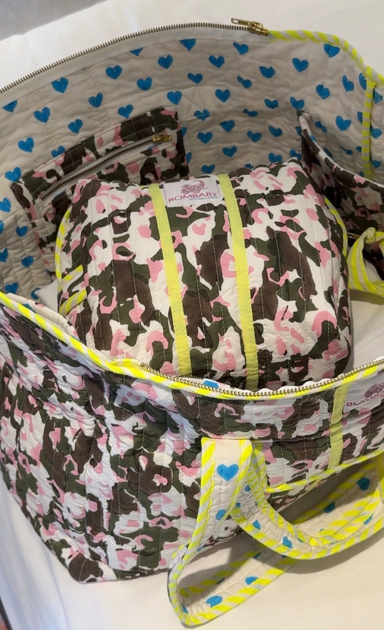 The Rebel Kit Bag | Baby Camo - Bombaby